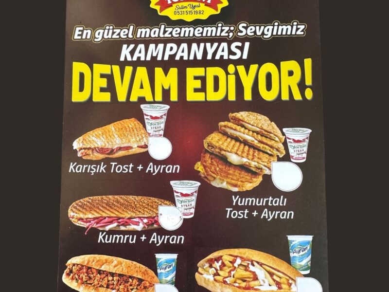 Çağlar Tost Evi – Tostçu Salim | Karacabey Tostçu